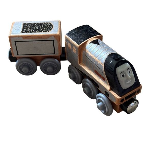 Thomas & Friends Wooden Railway Spencer & Spencer’s Tender FHM42 2012 - Picture 5 of 7